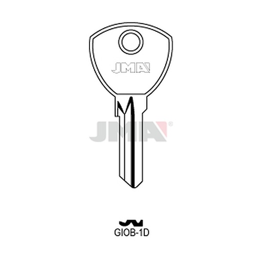 [GIOB-1D] Clé plate acier GIOB-1D