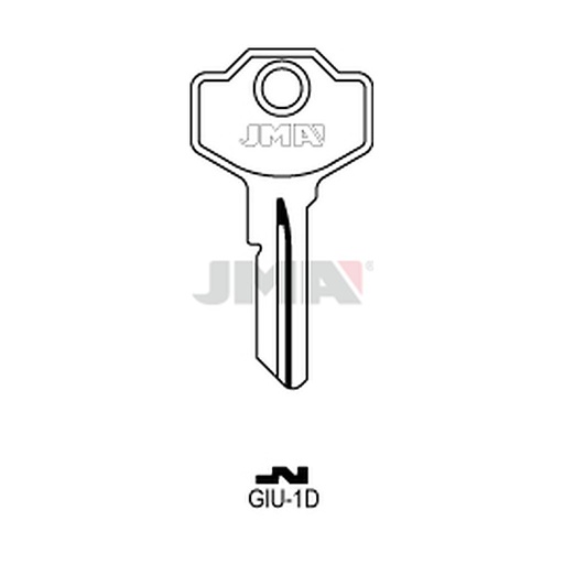 [GIU-1D] Clé plate acier GIU-1D