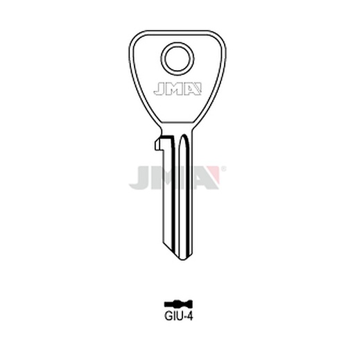 [GIU-4] Clé plate acier GIU-4