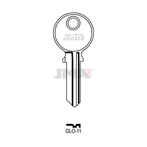 [GLO-11] Clé plate acier GLO-11
