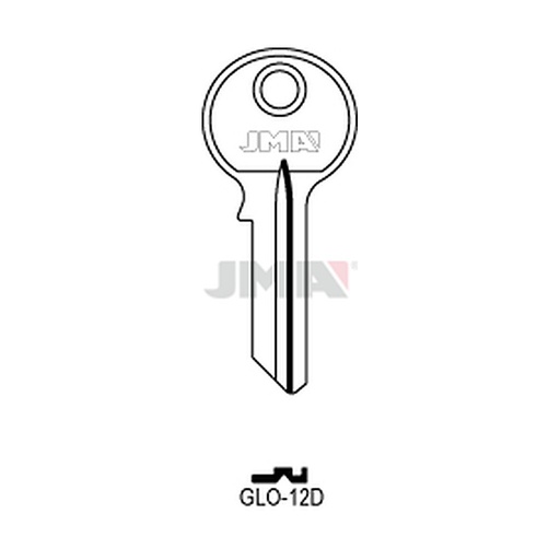 [GLO-12D] Clé plate acier GLO-12D