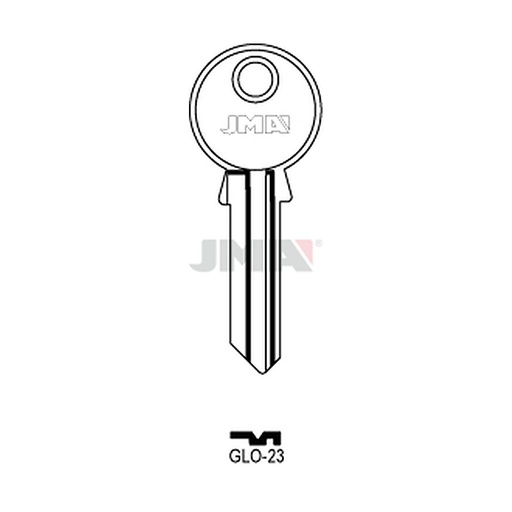 [GLO-23] Clé plate acier GLO-23