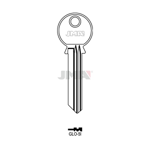 [GLO-5I] Clé plate acier GLO-5I
