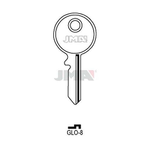 [GLO-8] Clé plate acier GLO-8