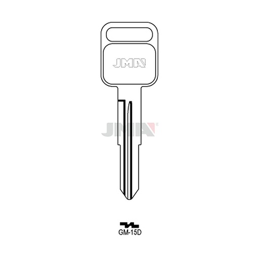 [GM-15D] Clé plate acier GM-15D