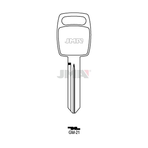 [GM-21] Clé plate laiton GM-21