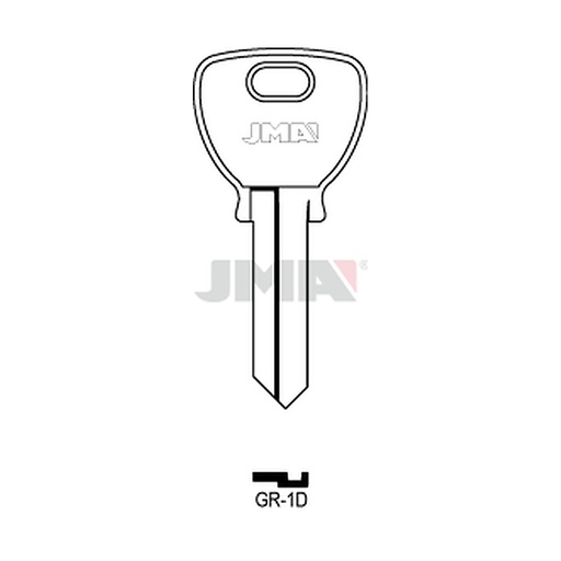 [GR-1D] Clé plate acier GR-1D