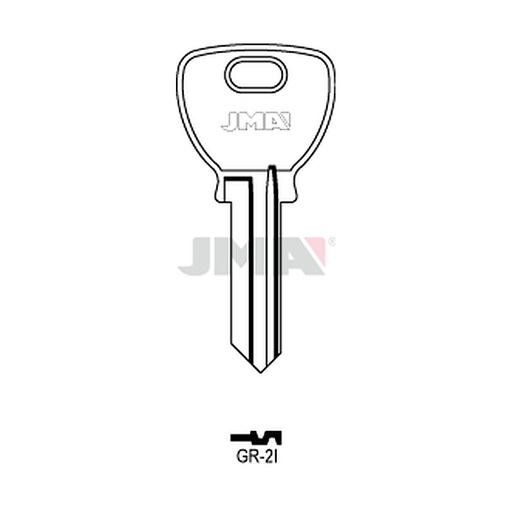 [GR-2I] Clé plate acier GR-2I
