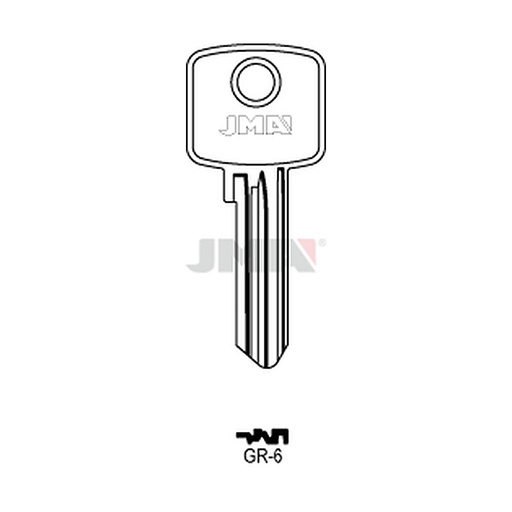 [GR-6] Clé plate acier GR-6