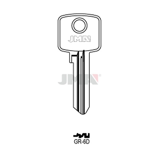 [GR-6D] Clé plate acier GR-6D