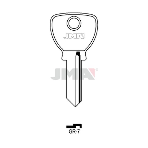 [GR-7] Clé plate acier GR-7