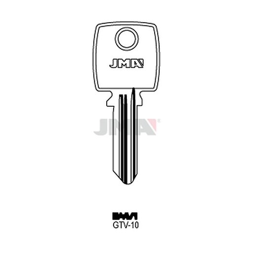 [GTV-10] Clé plate ps laiton GTV-10