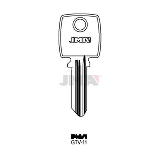 [GTV-11] Clé plate ps laiton GTV-11