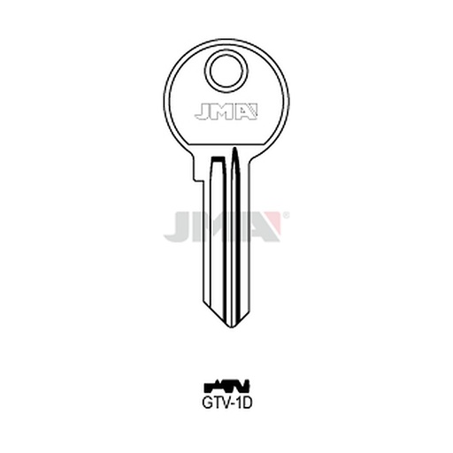 [GTV-1D] Clé plate ps acier GTV-1D