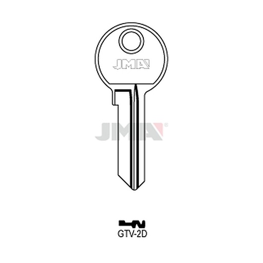 [GTV-2D] Clé plate ps acier GTV-2D