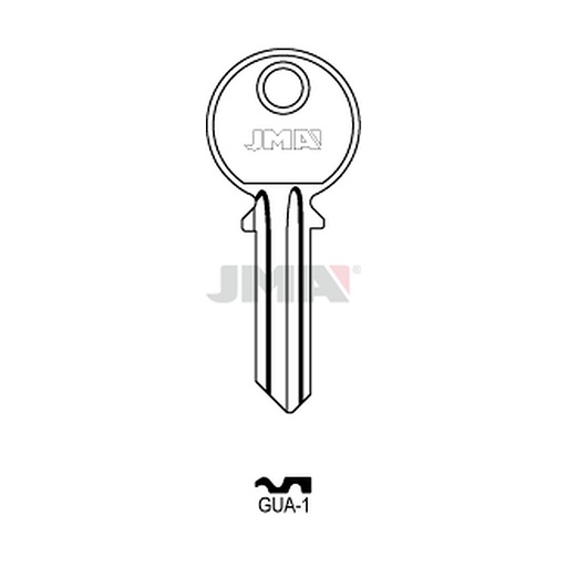 [GUA-1] Clé plate acier GUA-1