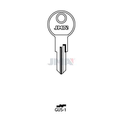 [GUS-1] Clé plate acier GUS-1