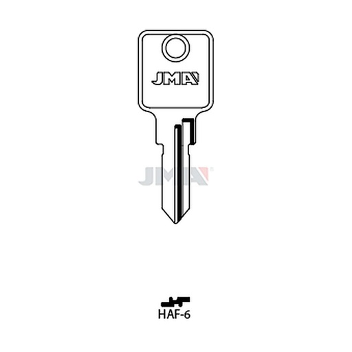 [HAF-6] Clé plate acier HAF-6