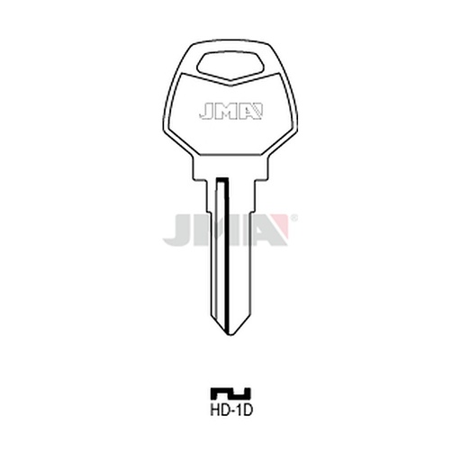 [HD-1D] Clé plate acier HD-1D