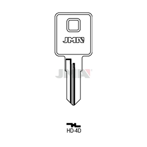 [HD-4D] Clé plate acier HD-4D