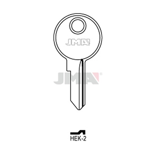 [HEK-2] Clé plate acier HEK-2