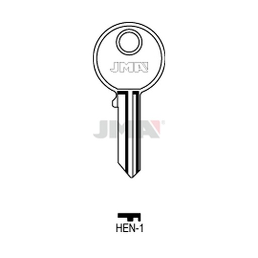 [HEN-1] Clé plate acier HEN-1