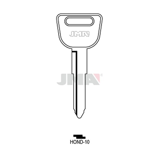 [HOND-10] Clé plate acier HOND-10