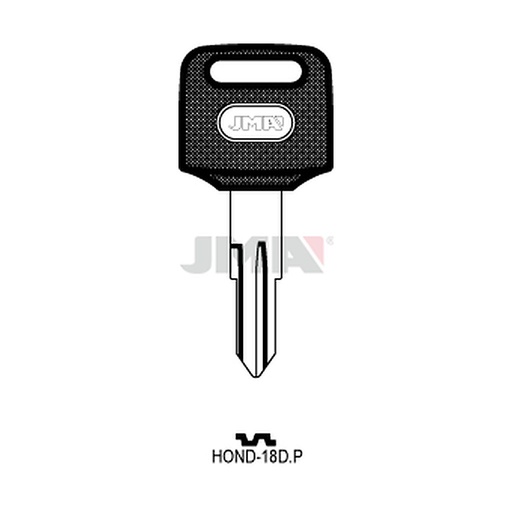 [HOND-18DP] Clé à tête plastique HOND-18DP