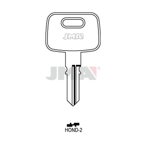 [HOND-2] Clé plate acier HOND-2