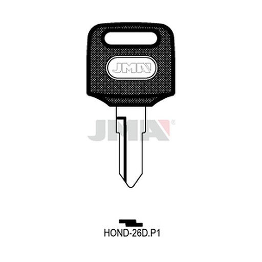 [HOND-26DP1] Clé à tête plastique HOND-26DP1
