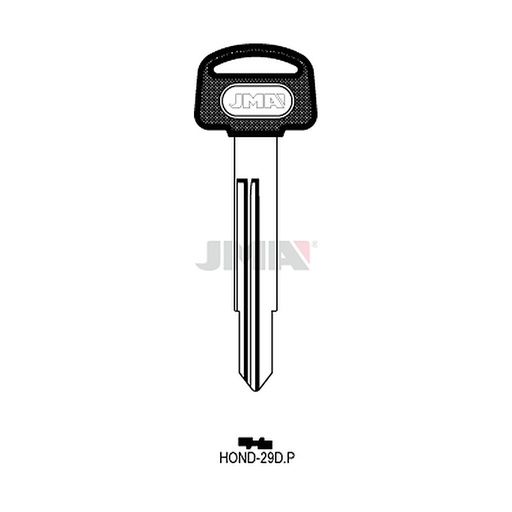 [HOND-29DP] Clé à tête plastique HOND-29DP