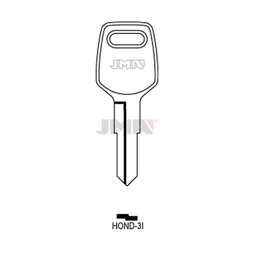 [HOND-3I] Clé plate acier HOND-3I