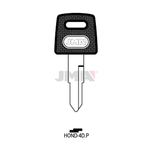 [HOND-4DP] Clé à tête plastique HOND-4DP