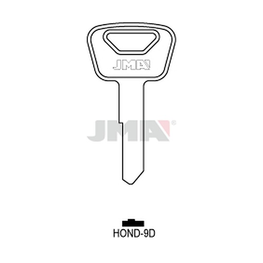 [HOND-9D] Clé plate acier HOND-9D