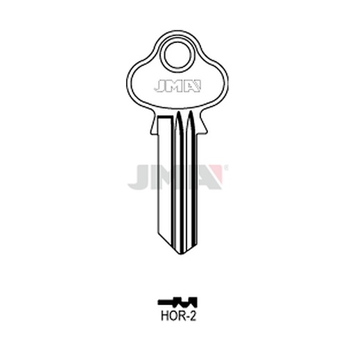[HOR-2] Clé plate acier HOR-2