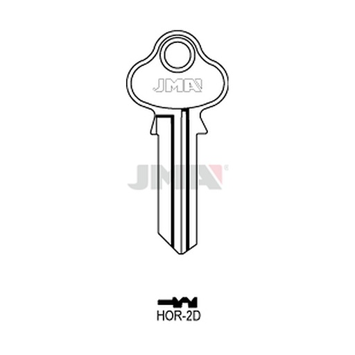 [HOR-2D] Clé plate acier HOR-2D