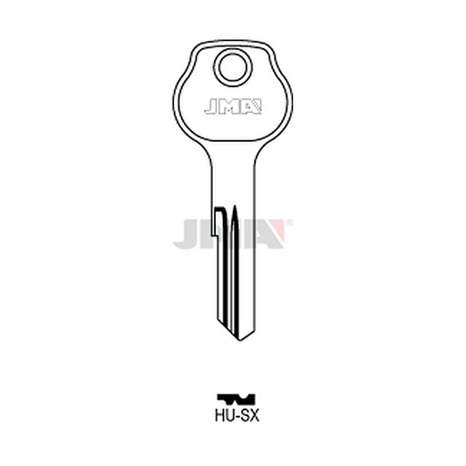 [HU-SX] Clé plate acier HU-SX