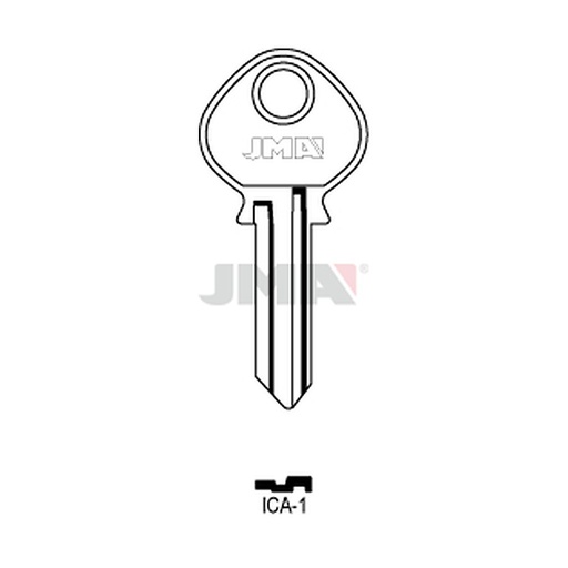 [ICA-1] Clé plate acier ICA-1