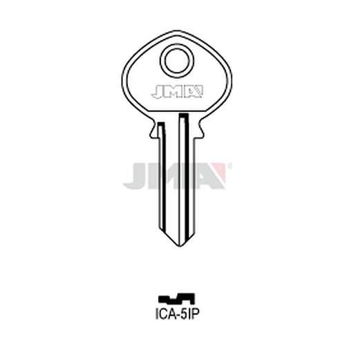 [ICA-5IP] Clé plate acier ICA-5IP