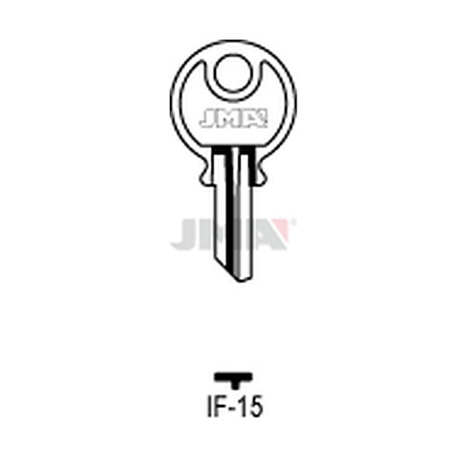[IF-15] Clé plate acier IF-15