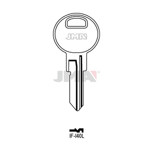 [IF-I40L] Clé plate acier IF-I40L