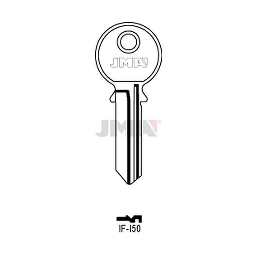 [IF-I50] Clé plate acier IF-I50