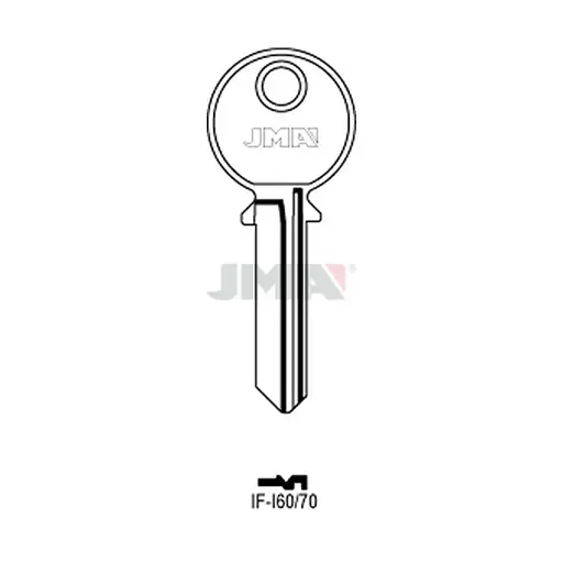 [IF-I6070] Clé plate acier IF-I6070