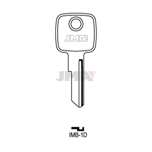 [IMB-1D] Clé plate acier IMB-1D