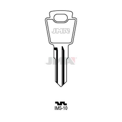 [IMS-10] Clé plate acier IMS-10