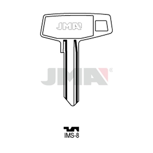 [IMS-8] Clé plate acier IMS-8