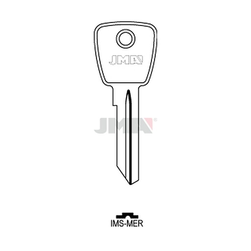 [IMS-MER] Clé plate acier IMS-MER