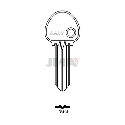 [ING-S] Clé plate acier ING-S