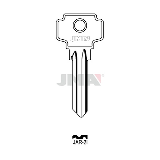 [JAR-2I] Clé plate acier JAR-2I