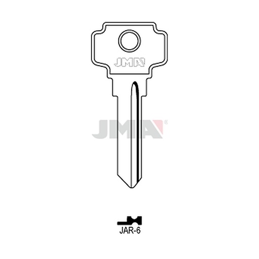 [JAR-6] Clé plate acier JAR-6